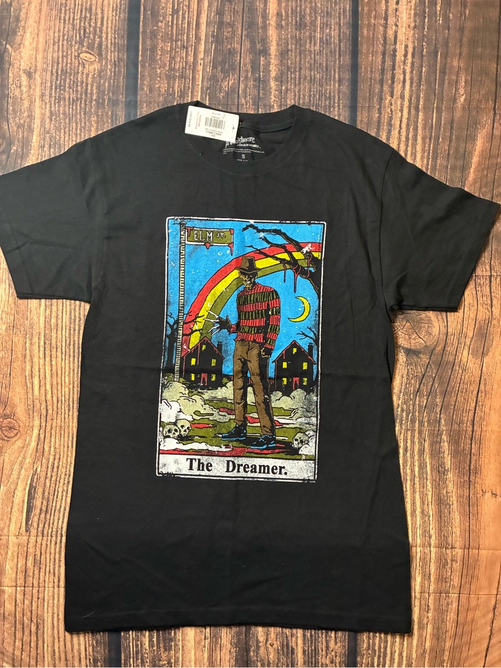 Nightmare on Elm Street “The Dreamer' black Short-Sleeve T-Shirt